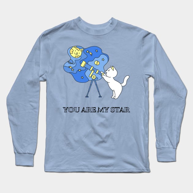 you are my star Long Sleeve T-Shirt by zzzozzo